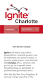 Mobile Screenshot of ignitecharlotte.org