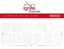 Tablet Screenshot of ignitecharlotte.org